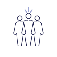 pictogramme Formation en management et leadership skelz